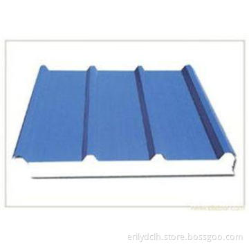 Color galvanized Steel Flat Composite Panels roofing materi